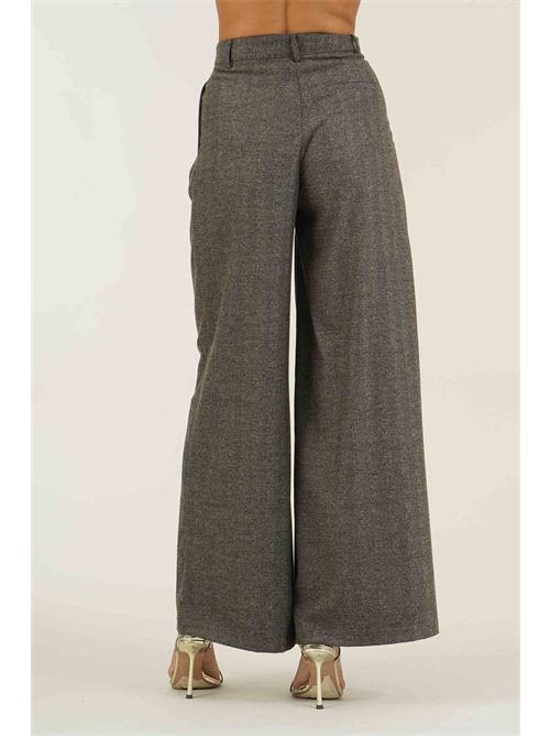 Pantalone palazzo Z.O.E. | 69R312GRIGIO SCURO